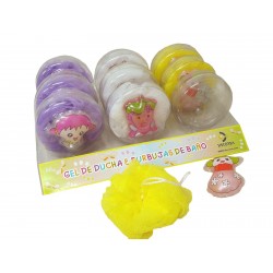 GEL BAÑO 50ML MUÑECO...