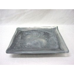 PLATO CRISTAL JAPONES GRIS...