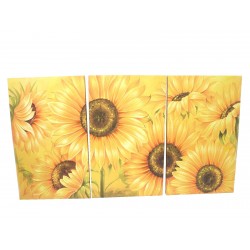 CUADRO LIENZO GIRASOLES...
