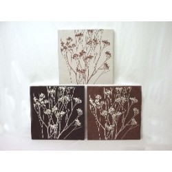 CUADRO TERCIOPELO RAMAS...