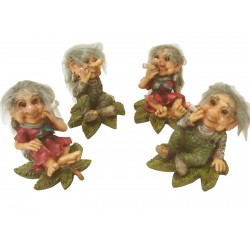 FIGURA RESINA PEQUEÑA TROL...