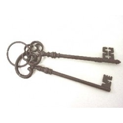 JUEGO 2 LLAVES ANTIGUAS...