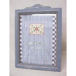 PORTAFOTOS MADERA AZUL PARA...