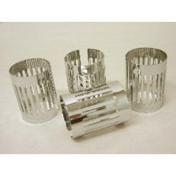 JUEGO 4 SERVILLETEROS METAL...