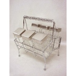 JUEGO 6 ESPECIEROS CUADRADO...