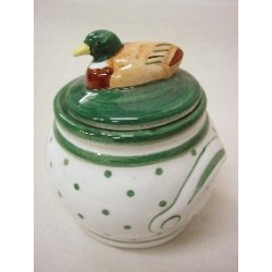 BOTE REDONDO CERAMICA PATO...