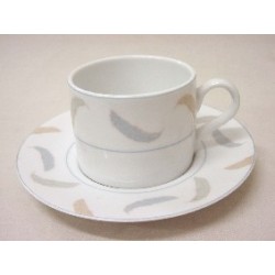 TAZA Y PLATO CAFE 90ML...