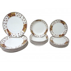 VAJILLA 18 PIEZAS REDONDO...