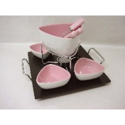 FONDUE 4 PORCELANA...
