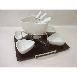 FONDUE 4 PORCELANA...