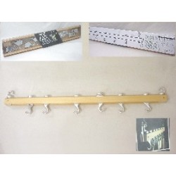 SOPORTE GANCHOS ACERO...