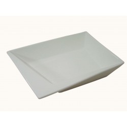 PLATO RECTO HONDO PORCELANA...