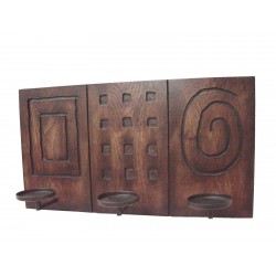 SOPORTE VELAS TRIPLE PARED...