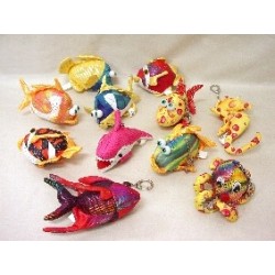 LLAVERO MUÑECO ANIMAL MAR...