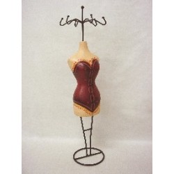 FIGURA MANIQUI MADERA METAL...