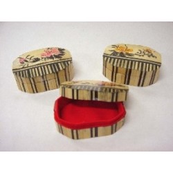 CAJA PEQUEÑA BAMBU FORRADA...