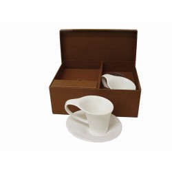 JUEGO 2 TAZAS PLATOS 90ML...