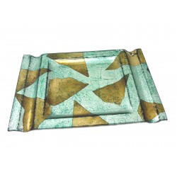 CENTRO CRISTAL RECTANGULAR...