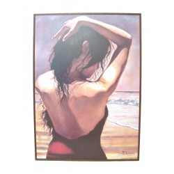 CUADRO MARCO MUJER ESPALDA...