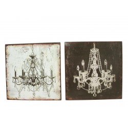 PLACA METAL ANTIGUA LAMPARA...