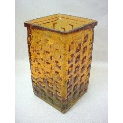 FLORERO CUADRADO NARANJA...