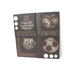 CUADRO MADERA CUADRADOS...