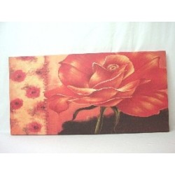 CUADRO LIENZO ANILLAS FLOR...