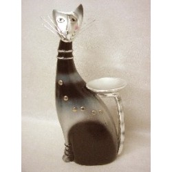 FIGURA RESINA GATO DE PIE...