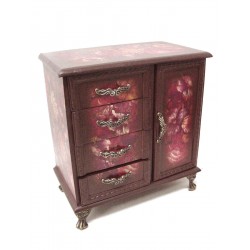 JOYERO 4 CAJONES PUERTA...