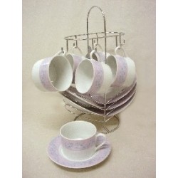 6 TAZAS Y PLATOS 270ML...