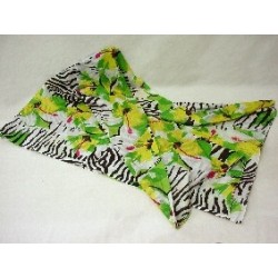 PAREO CEBRA FLORES VERDE