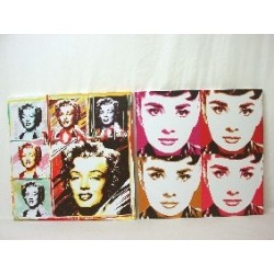 CUADRO LIENZO FOTO ACTRICES...