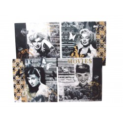 CUADRO LIENZO FOTO ACTRICES...