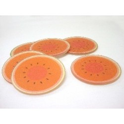 JUEGO 6 POSAVASOS CRISTAL...