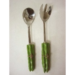 JUEGO CUBIERTOS ENSALADA...