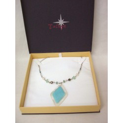 COLLAR PRISMA AZUL...