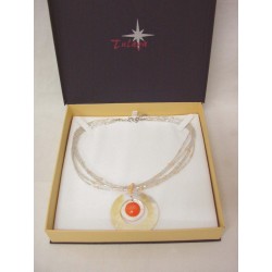 COLLAR CIRCULOS AMARILLO...