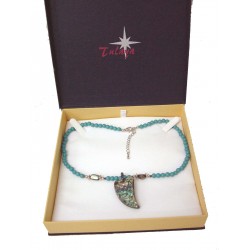 COLLAR CUERNO VERDE...