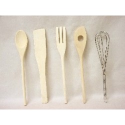 JUEGO 5 UTENSILIOS COCINA...