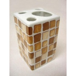 VASO CEPILLOS MING MOSAICO...