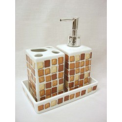 JUEGO BAÑO 3 CEPILLOS...