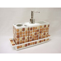 JUEGO BAÑO 4 PIEZAS ALAS...