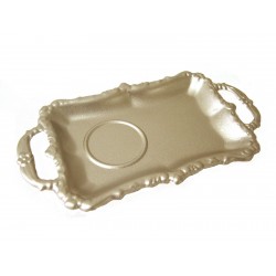 BANDEJA PLATEADA DOBLE ASA...