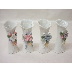 VIOLETERO CERAMICA BLANCA...