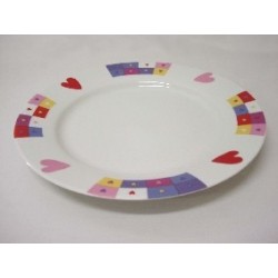 BAJOPLATO REDONDO CORAZON...