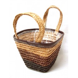 MACETERO CESTA CUADRADA...