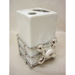 VASO CEPILLOS CUADRADO...