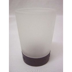 VASO BAÑO CRISTAL FROST AZUL