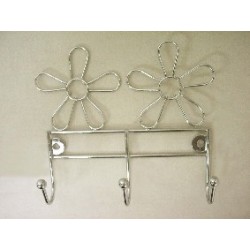 PERCHA METAL MARGARITA TRIPLE