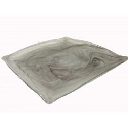 PLATO CRISTAL JAPONES GRIS...